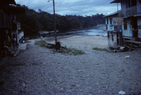 The town of Misahualli, Ecuador 