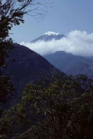 Mt. Tungarahua near Banos, Ecuador