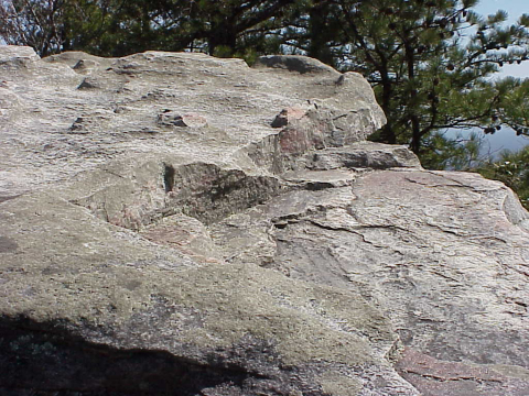 Erosion Pilot Mountain