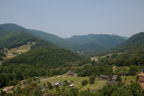 A Mountain View in Maggie Valley, North Carolina