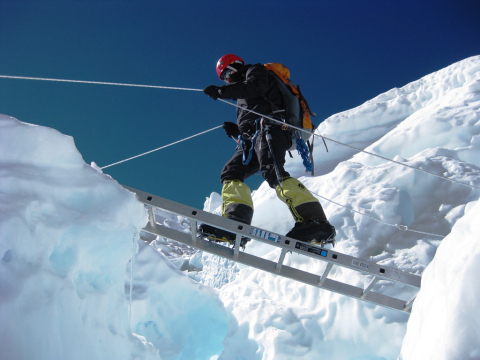 The Icefalls of Mount Everest