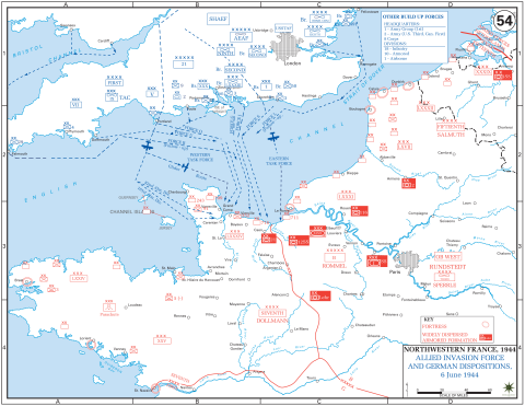 Allied invasion of France, 1944