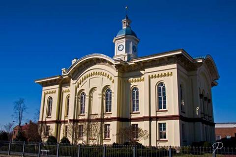 Caswell County Courthouse in Yanceyville, NC