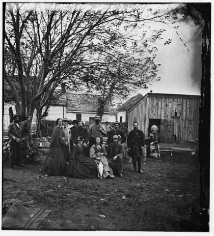 Civil War nurses and officers of the U.S. Sanitary Commission