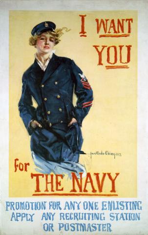 WWI Navy Recruitment Poster