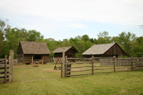 Latta Plantation outbuildings 