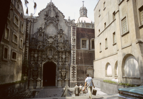 Church of San Francisco in Mexico City