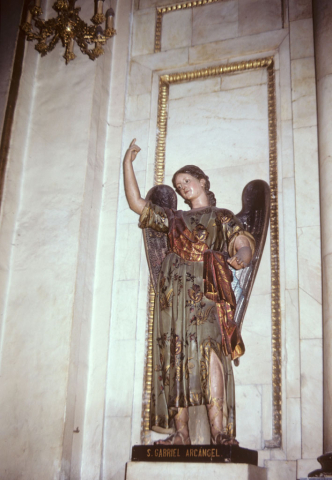 Statue inside Guadalajara's Metropolitan Cathedral