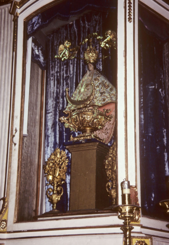 Statue of the Madonna in Guadalajara