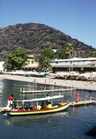 Boating on Lake Chapala, Mexico