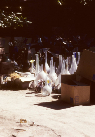 Glass for sale in Tlaquepaque, Mexico