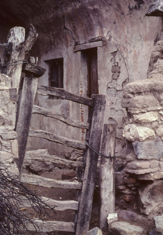 Church courtyard in Atotonilco, Mexico