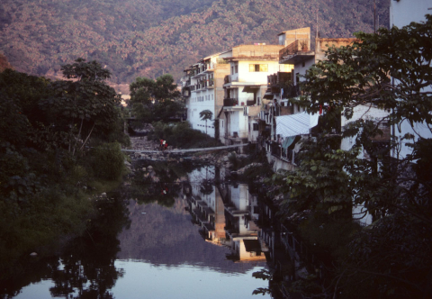 River in front of Puerto Vallarta, Mexico