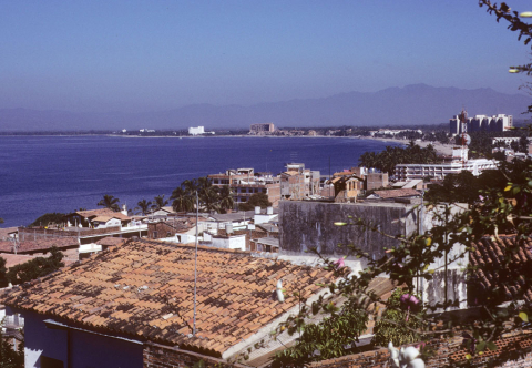 The harbor of Puerto Vallarta, Mexico