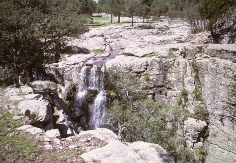 Waterfall at Copper Canyon, Mexico