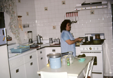 Preparing a meal in Guanajuato, Mexico