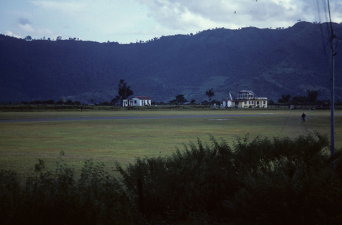 Airport in Pokhara, Nepal