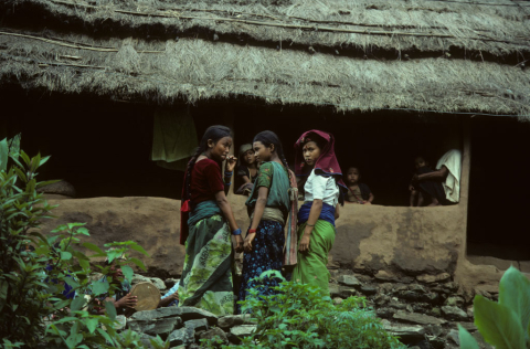 Women and children western Nepal