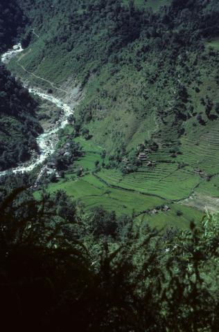 A valley in Birethanti