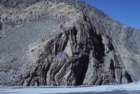 Rugged mountainsides in Nepal