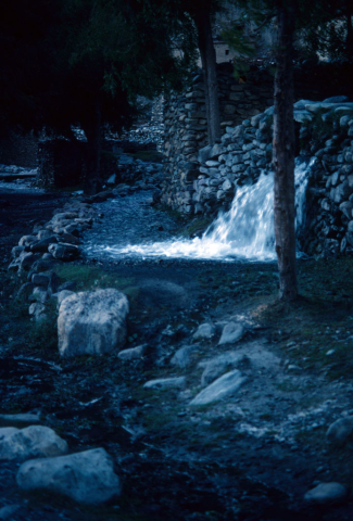 Irrigation canal from nearby stream in Kaagbeni village, Nepal