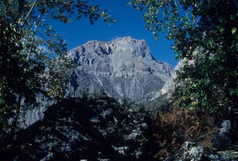 Himalayan peaks seen from the Muktinaath area, Nepal