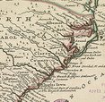 Old North Carolina map