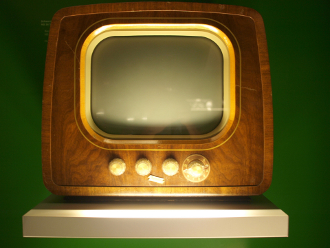 Old television set