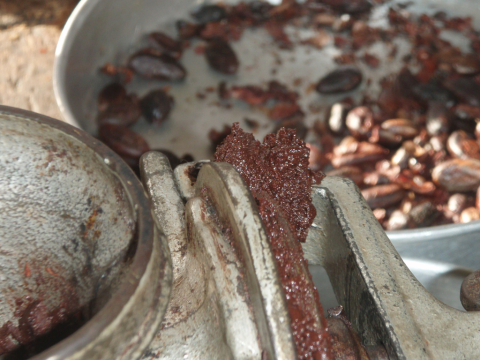 Cacao paste