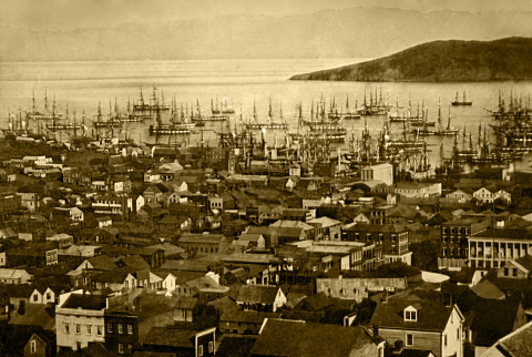 San Francisco Harbor, circa 1851