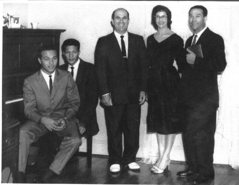 The Indian Family Singers circa 1950s