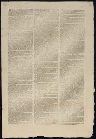 Constitution of the United States (page 1 of 2)