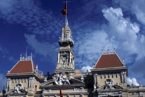  Ho Chi Minh City's City Hall Roof Line Architecture