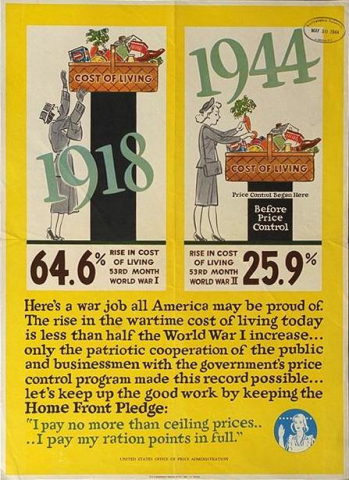 Cost of living 1918, 1944