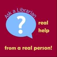 Ask a librarian graphic