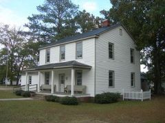 &quot;Yucca House  Bear Grass, North Carolina  Constructed in 1933 as the Bear Grass Teacherage.&quot;