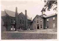 "Skinner Hall on the campus of Weaver College."  Image courtesy of Brevard College. 